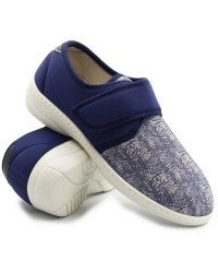 Damskie Buty Dla Seniora Po Domu Podowell Manille-Marine