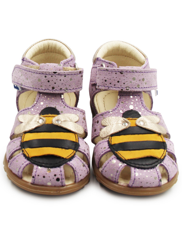 Buty Na Lato Dla Dziewczynki Sandały Ameko a6 Bee-Lilac