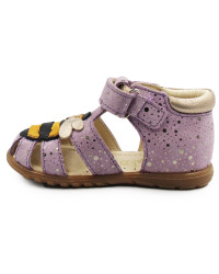 Buty Na Lato Dla Dziewczynki Sandały Ameko a6 Bee-Lilac