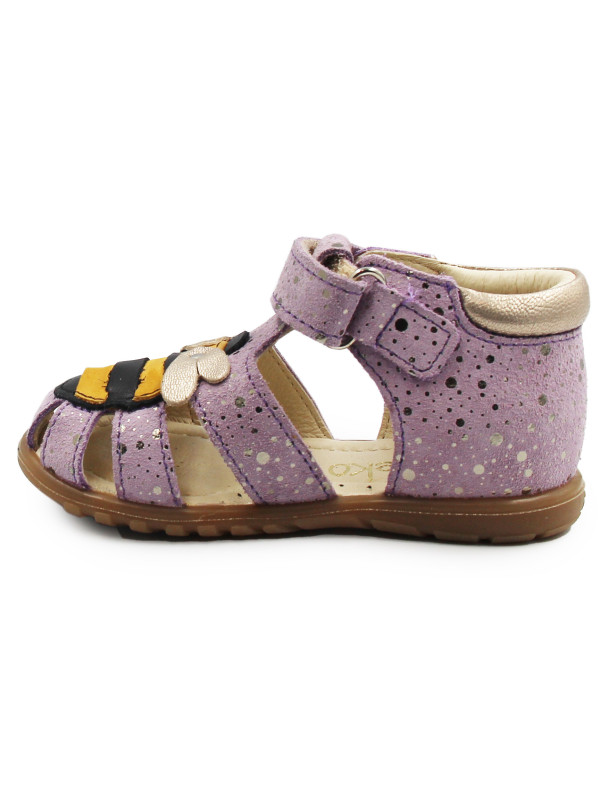 Buty Na Lato Dla Dziewczynki Sandały Ameko a6 Bee-Lilac