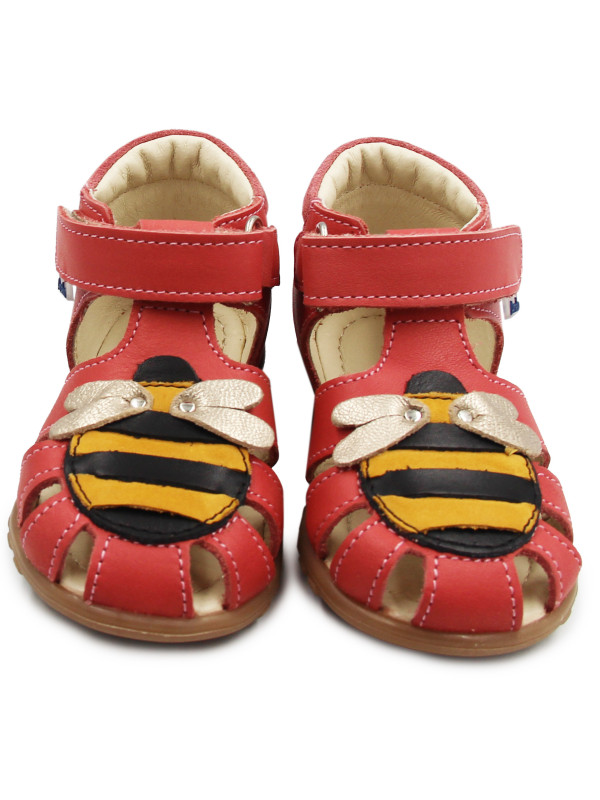 Półsandały Dziewczęce Pszczółka Ameko a6 Bee- Coral