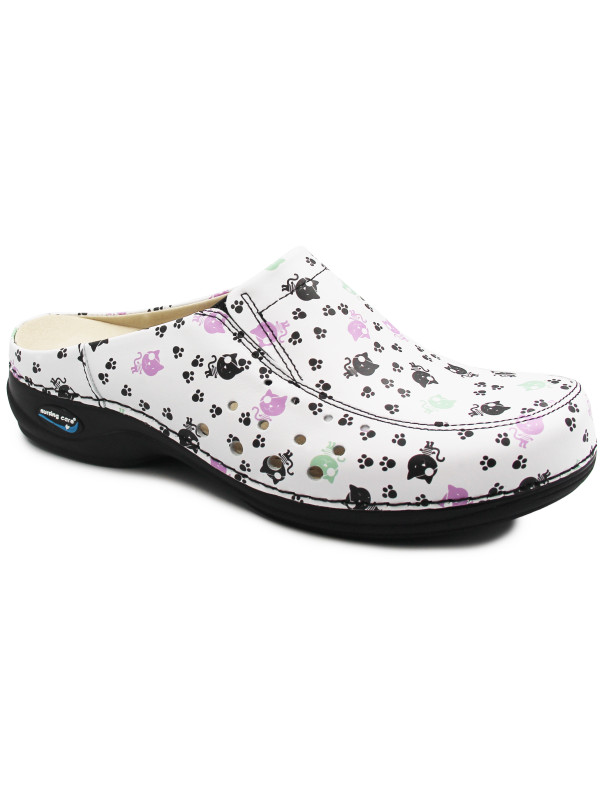 Damskie Klapki Nursing Care Berlin wg4af20 Cats