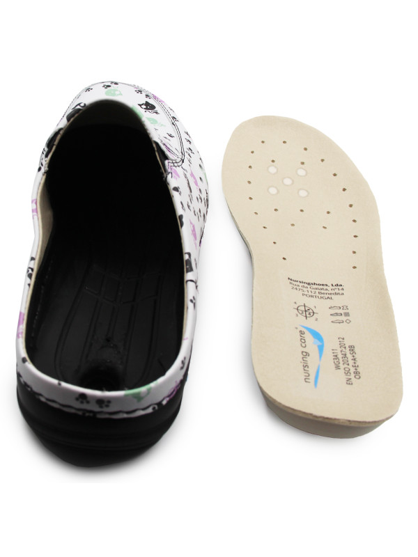 Damskie Klapki Nursing Care Berlin wg4af20 Cats