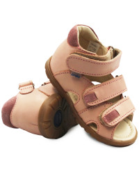 Sandały Dla Dziewczynki Różowe Ameko A9-Simple Nude Pink