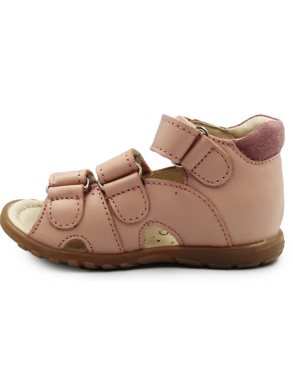 Sandały Dla Dziewczynki Różowe Ameko A9-Simple Nude Pink