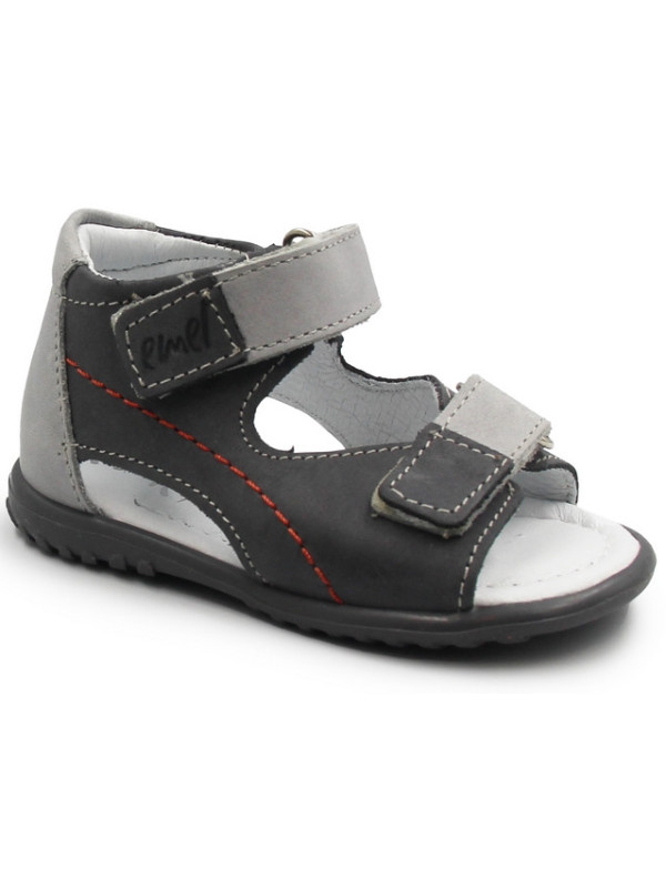 Sandały Emel 2435-5 Chłopięce Sandały na Rzepy