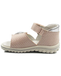 Sandały Dla Dziewczynek Różowe Z Serduszkiem Primigi 3860811