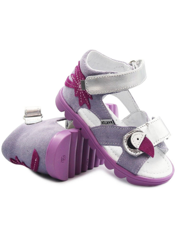 Sandały Dla Dziewczynki Bartek 11227014 Fiolet