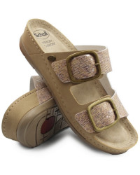 Klapki Damskie Scholl Aberdeen med MF312542405