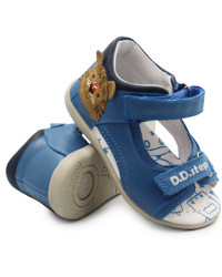 Sandały Dla Chłopca Niebieskie DD STEP G075-41624Y