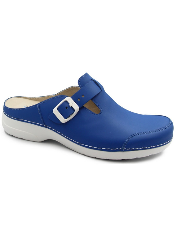 Klapki Damskie Do Pracy Nursing Care Noruega Electric Blue pe9407