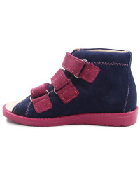 Sandały ortopedyczne z obcasem thomasa dla dziewczynki do przedszkola Dawid