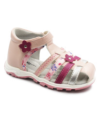 Dziewczęce Różowe Sandały Na Lato Wojtyłko 1s23731