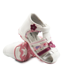 Sandały Dziewczęce Wojtyłko 1s23731 Białe