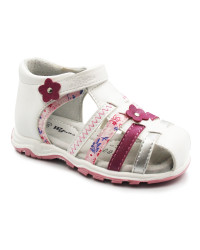 Sandały Dziewczęce Wojtyłko 1s23731 Białe