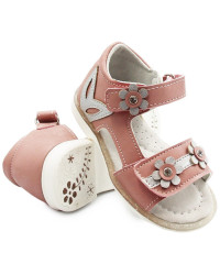 Sandały Dziewczęce Na Lato Róż Wojtyłko 1s22302