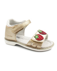 Sandały Dla Dziewczynki Wojtyłko Truskawki 1s23729l