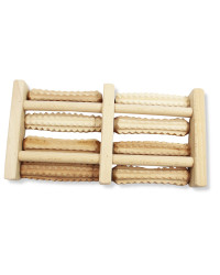 Drewniany Masażer Do Stóp Czterorzędowy 8 Rolkowy ms-04 a Tylmax