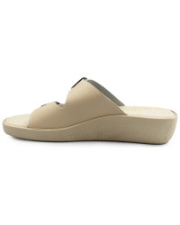 Klapki Damskie Fakirki 03/C2F Beige SILVA