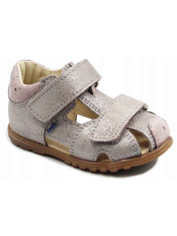Sandały Dla Dziewczynki Ameko a8 Rio Szary