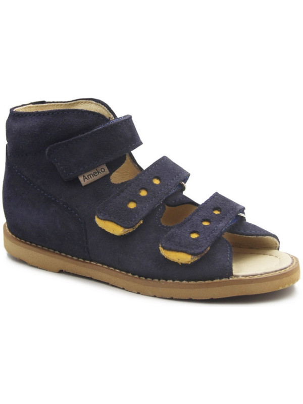 Kapcie Profilaktyczne Dla Chłopca Do Szkoły Przedszkola Granat Ameko