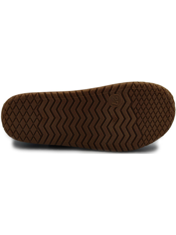 Kapcie dla chłopca do przedszkola i szkoły niebieskie w gwiazdki  Emel e 101-1