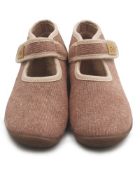 Buty Na Zmianę Szkolne Kapcie Dziecięce Różowe Emel ek 4000-14