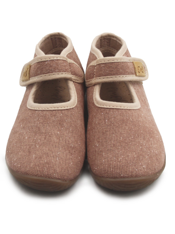 Buty Na Zmianę Szkolne Kapcie Dziecięce Różowe Emel ek 4000-14