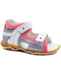 Sandały Buty Bartek 11848-003 Dziewczęce Sandały z wygodnym zapięciem na Rzepy