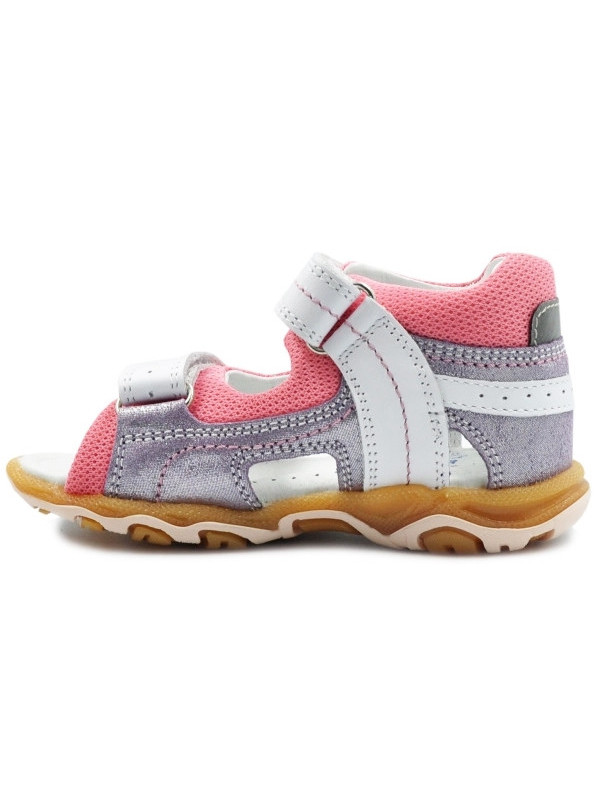 Sandały Buty Bartek 11848-003 Dziewczęce Sandały z wygodnym zapięciem na Rzepy
