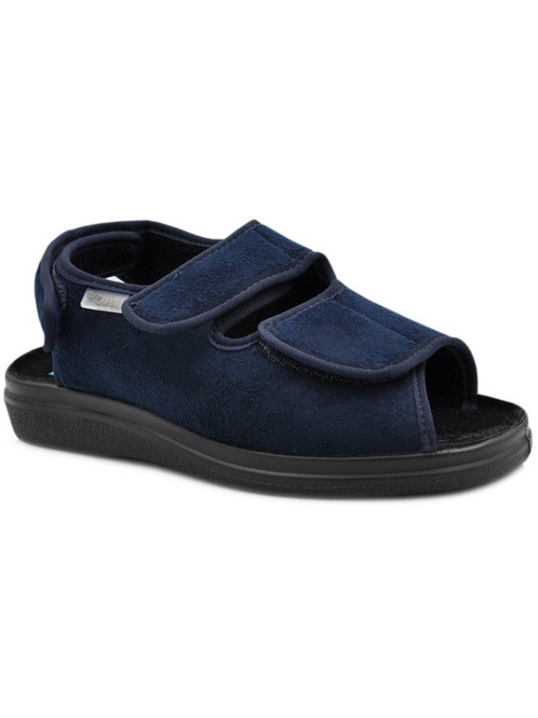 Obuwie domowe dla seniora na szerokie stopy Befado DR ORTO 676D003