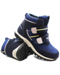 Buty Dziecięce Na Jesień Zimę Ocieplane Wojtyłko 5z24094 Granat