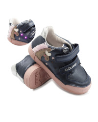 Buty Na Jesień Dla Dziewczynki LED DD STEP S068-42893M