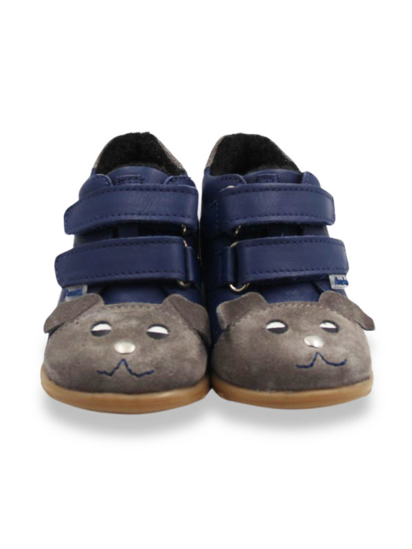 Buty Dla Chłopca Na Wiosnę Lekko Ocieplane Ameko a19-Canis-Winter-Navy