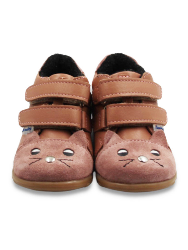 Ocieplane Buty Dziecięce Na Jesień Ameko a19-Kiti-Winter-Mauve