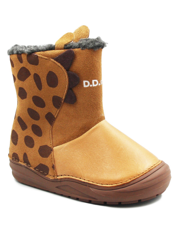 Zimowe buty dla chłopca ocieplane DD STEP W071-369T tygrysek