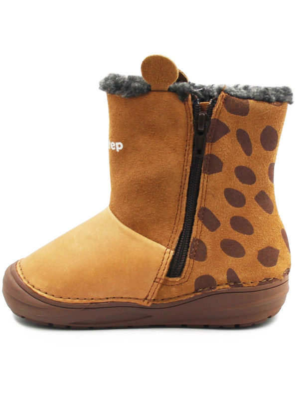 Zimowe buty dla chłopca ocieplane DD STEP W071-369T tygrysek