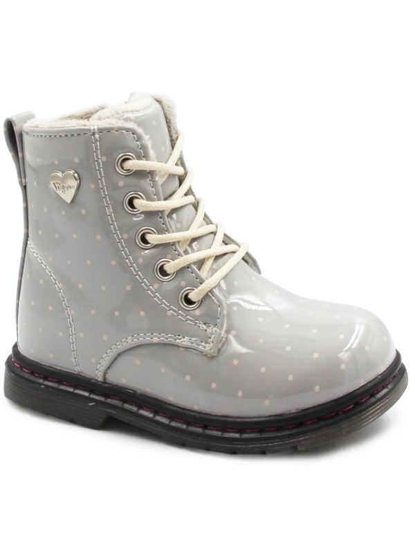 Kozaczki Dla Dziewczynek Na Jesień i Zimę Wojtyłko 1z21006s Popiel