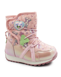 Buty Zimowe Dla Dziewczynki Śniegowce Wojtyłko 2zś25074R Róż