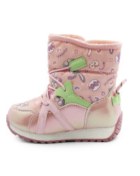 Buty Zimowe Dla Dziewczynki Śniegowce Wojtyłko 2zś25074R Róż