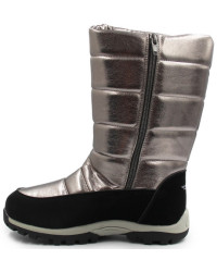 Śniegowce Wysokie Dziewczęce Ocieplane Kozaki Wojtyłko 5z24100 Złoty