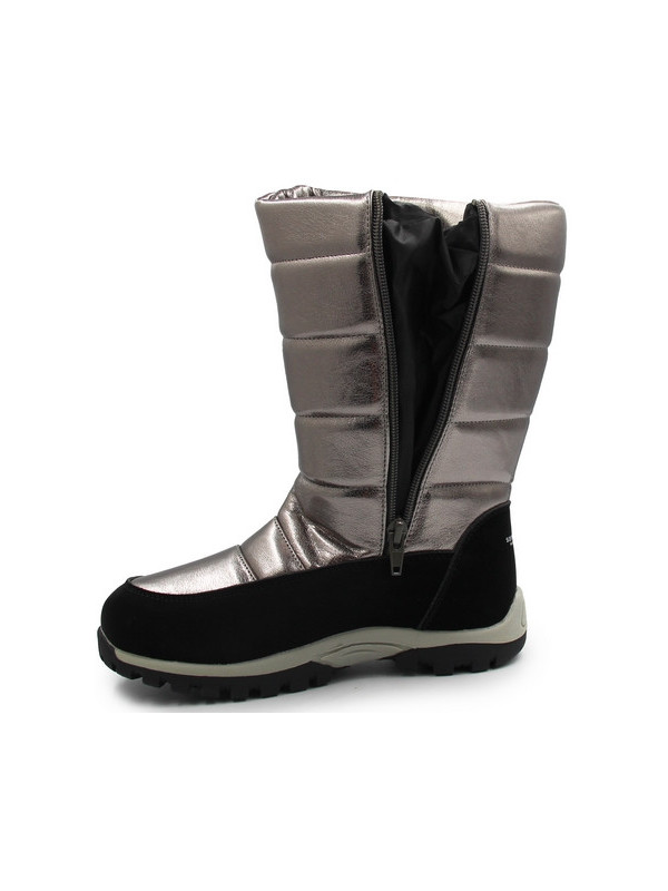 Śniegowce Wysokie Dziewczęce Ocieplane Kozaki Wojtyłko 5z24100 Złoty