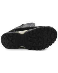 Kozaki Dla Dziewczynki Wysokie Śniegowce z Membraną Wojtyłko 5z24100 Czarny