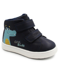 Buty Dla Chłopca Na Jesień Ocieplane Dinozaur Wojtyłko 1T25053G granat