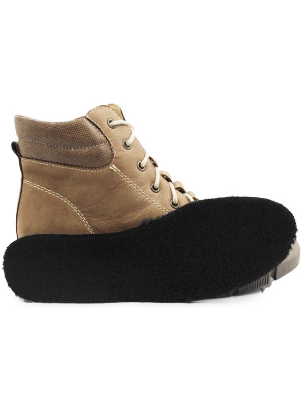 Damskie Buty Na Zimę Ocieplane Botki Helios 562 S.C. Beż