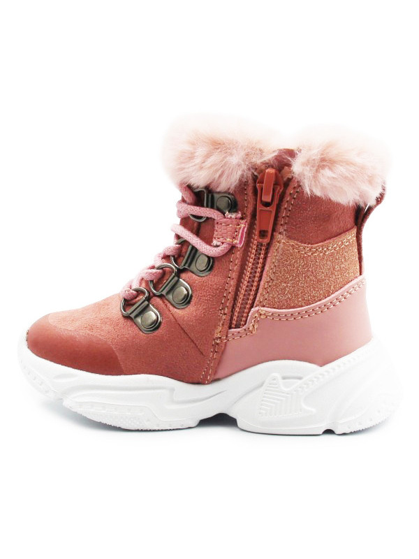 Zimowe Buty Dla Dziewczynki Kozaki Ocieplane Wojtyłko 1Z25070R