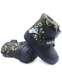 Ciepłe buty zimowe dla chłopca kosmos DD STEP W071-346T