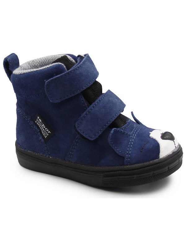 Buty Dziecięce Na Zimę Ocieplane Miś Mido 22-43 denim