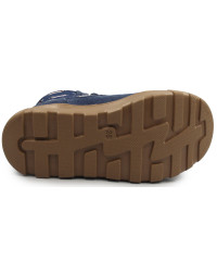 Ocieplane Buty Dla Chłopca Na Jesień Membrana w Pieski Mido 22-41 Doggy Blue