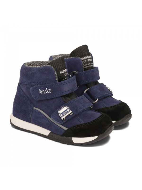 Buty dla chłopca Na Jesień z Dodatkową Wkładką Ocieplaną Ameko Lucky-Navy